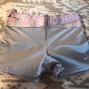 Women’s Nike pro spandex shorts